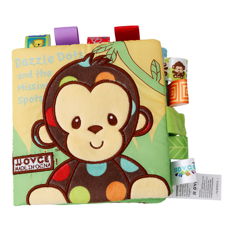 Cloth Books for Babies with Rattle